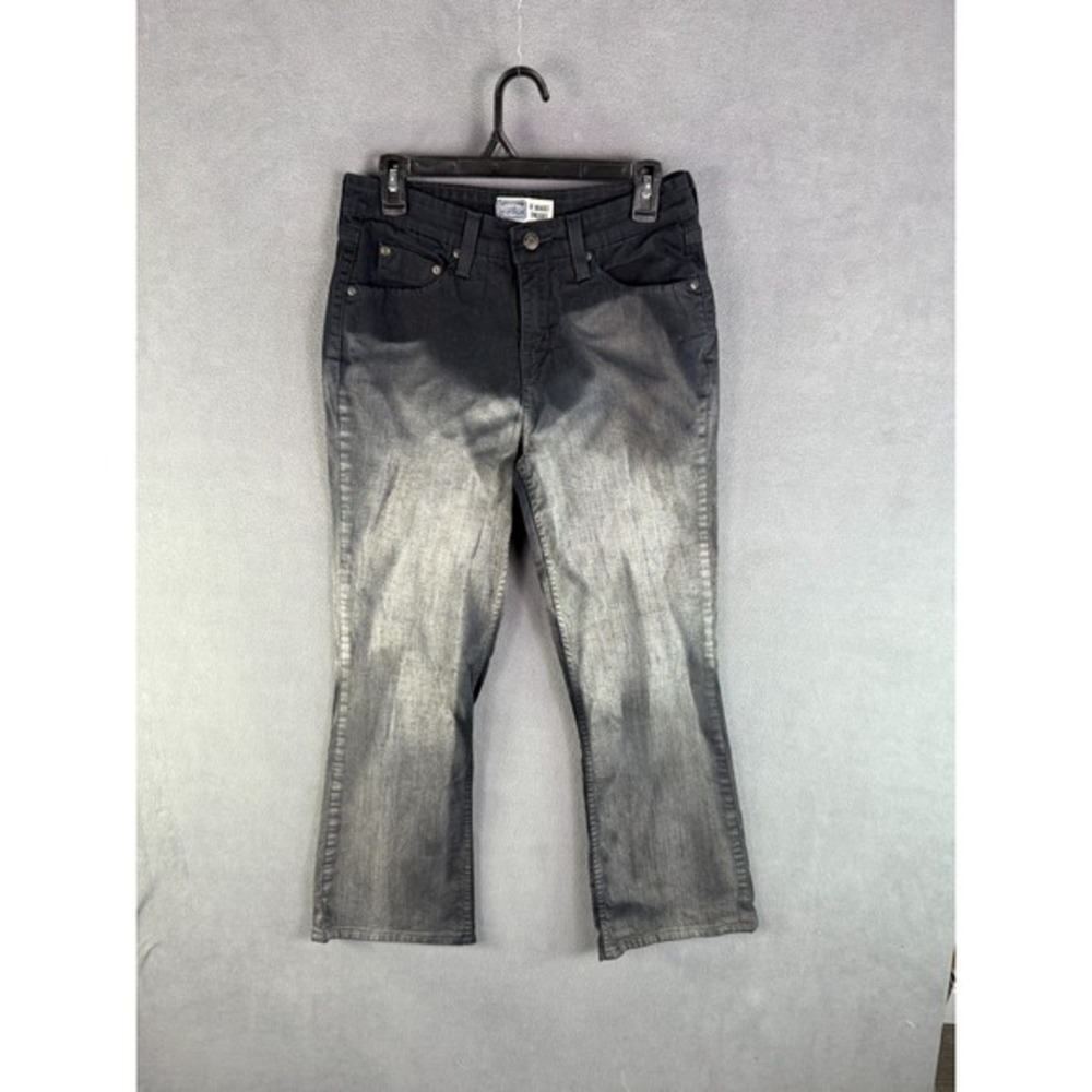 Levi Strauss Womens At Waist‎ Bootcut Jeans Size 10 (28x28) Gradient Ombre Wash